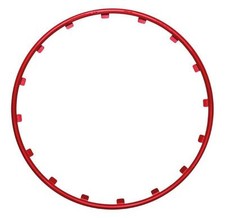RIM RINGZ Felgenschutzringe 17 Zoll in Rot, 1 Stück ERSATZRING