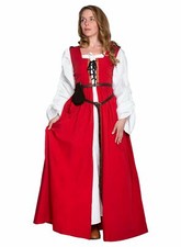 Oberkleid - Lucretia, rot -