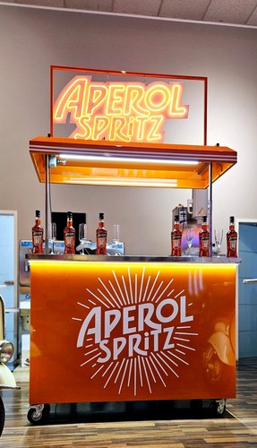 Aperol stand verkaufsstand - aperol-stand,