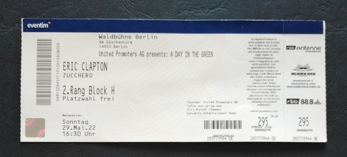Sammler ticket 2022 eric - 29.5.2022,