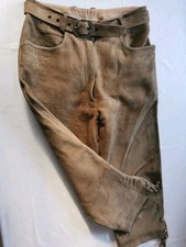 Lederhose Spaltleder Kniebundhose 