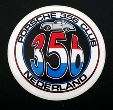 Werbe-Aufkleber Porsche 356