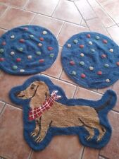 Badezimmer Garnitur 3-teilig Hund