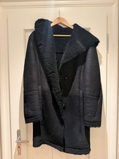 Echter lammfellmantel mit - lammfellmantel,