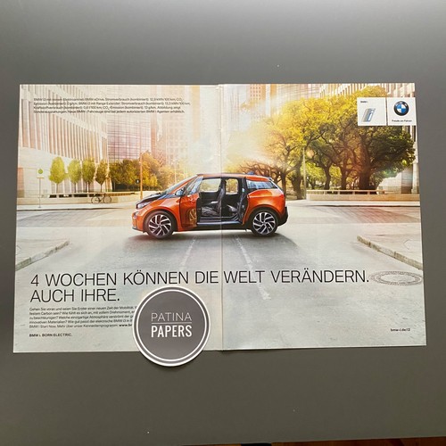2014 bmw born electric die - i3,