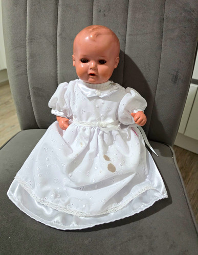 Babypuppe stoff textil - stoff/textil, braune