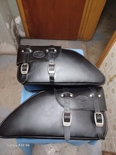 Triumph 2x Satteltaschen Ledertaschen  Gepäcktaschen Seitentaschen 
