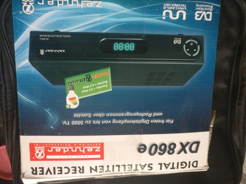 Sat receiver zehnder dx860e - receiver,