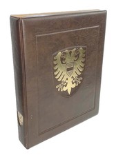 Philswiss Ringbinder braun (4 Ringe) mit 30 Hüllen [464]