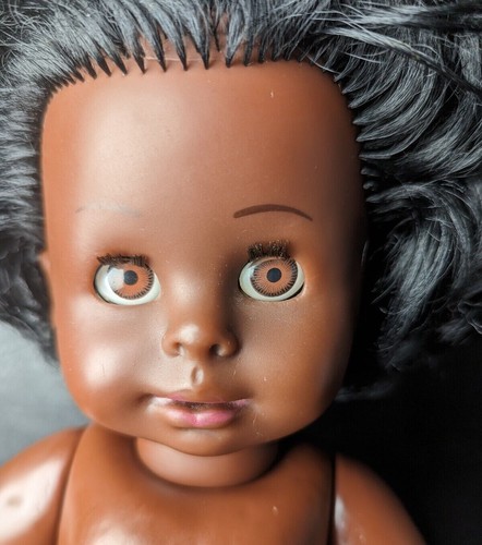 Vintage german black - german, doll