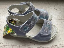 NEU Bama Sandalen Mädchen Gr. 27 blau mit Klettverschluss Schuhe UVP 39,95€