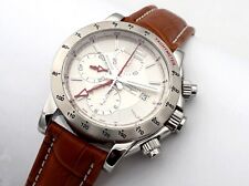 LONGINES ADMIRAL CHRONO GMT EDELSTAHL HERRENUHR REF.: L3.670.4.76.6 PAPIERE/BOX