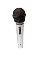 Dynamisches Mikrofon Set für Karaoke und Gesang mit 2m Kabel + Adapter DJ Mikro