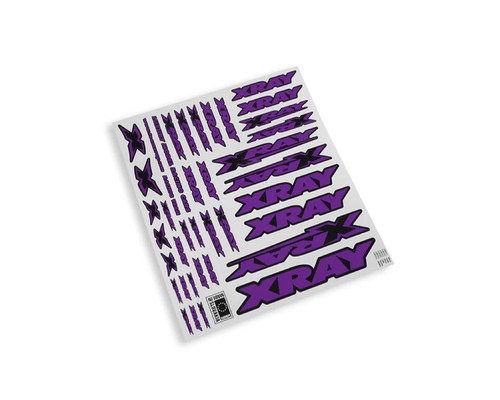 Xray aufkleber purple - xray,