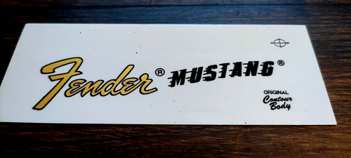 Fender mustang headstock - fender,