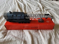 KLEINBAHN Kranwagen 359 mit Stütze und Karton, sehr guter Zustand