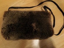 Handmuff Aus Schafwolle