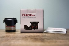 Samyang 12mm 2.0 APS-C