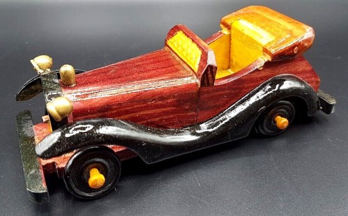 Oldtimer holzauto cabrio - oldtimer,