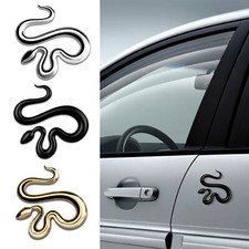 Snake Metal Car 3D Sticker