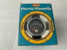 MOTOMETER Marine SUMLOG OLDTIMER Sport BOOT Öldruckmesser Neu NOS