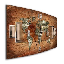 BM Wanduhr 44 cm x 22 cm