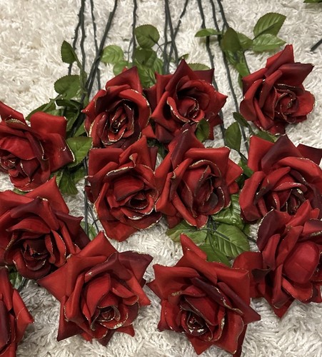 Künstliche rosen rot - künstliche, rot,