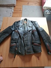 HAELSON Biker Leder Jacke 50s