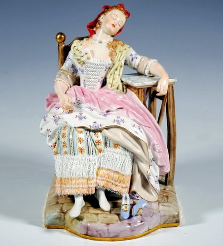 Meissen figur gruppe - meissen,