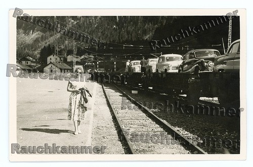 Orig baryt foto autoreisezug - baryt-foto,