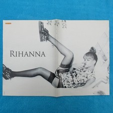 Rihanna POSTER POPCORN 2 Seiten Justin Bieber