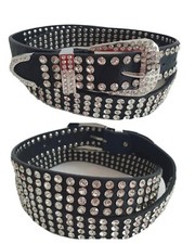 Damen Gürtel Party Strass
