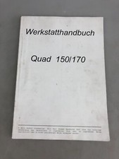 Werkstatthandbuch Quad 150/170