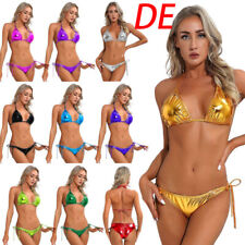 Frauen Dessous Anzug Party Bikini Set High Cut Bademode Two Piece Badeanzug BH