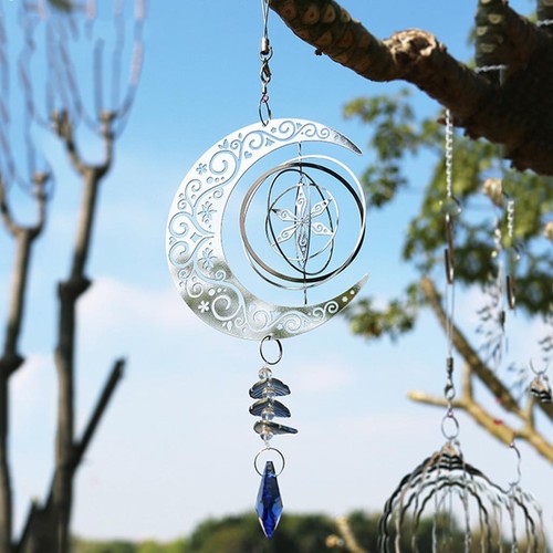Wind spinner mond windspiel - wind,