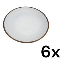 6er Set Speiseteller Essteller Goldrand PMR Jaeger & Co Bavaria Unbestimmten For