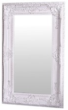 Spiegel XXL Wandspiegel Shabby Weiss Barockspiegel Schloss Prunkspiegel 160cm
