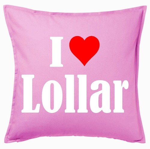 Love lollar kissenbezug - i, pink