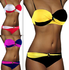 3er Pack Damen Pushup Bikini