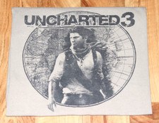Uncharted 3: Drake's Deception PS3 PS4 Promo Rare T-Shirt Size: L