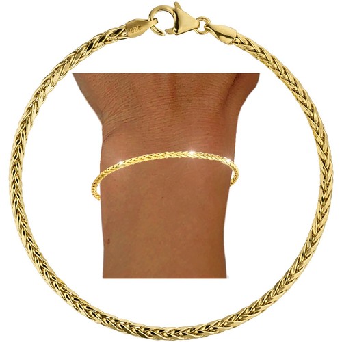 Zopfarmband 585 gold armkette - gold,