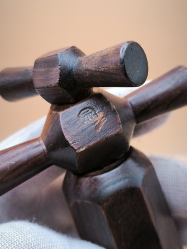Vintage korkenzieher holz - korkenzieher,