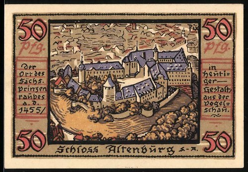 Notgeld altenburg 1921 pf - notgeld,