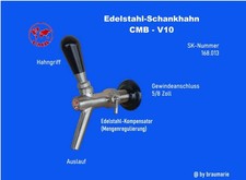 CMB Kompensatorschankhahn V10 – Gebraucht, voll funktionsfähig