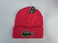 NEU Lacoste Rosa Unisex Mütze