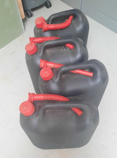 4x 20L Diesel-/Benzinkanister Kraftstoff Kanister Kunststoff Behälter