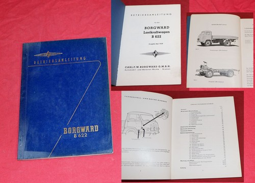 Betriebsanleitung borgward - borgward, b