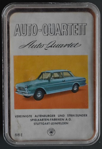 Autoquartett ass 616 1960er - 616, e