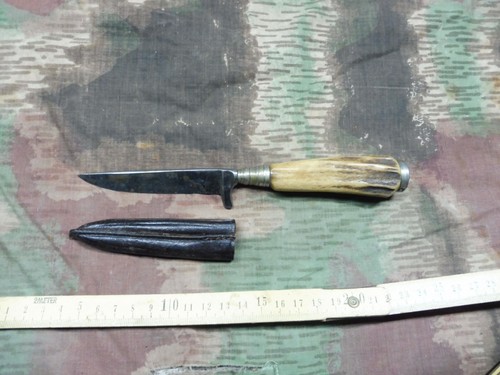 Sehr altes jagdmesser mit - altes,