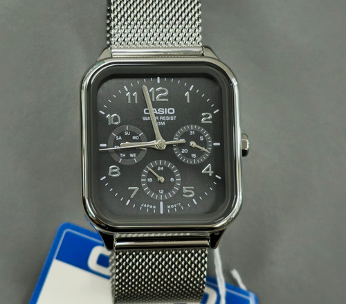 Casio mtp m306m 8av - mtp-m306m-8av, mesh-band